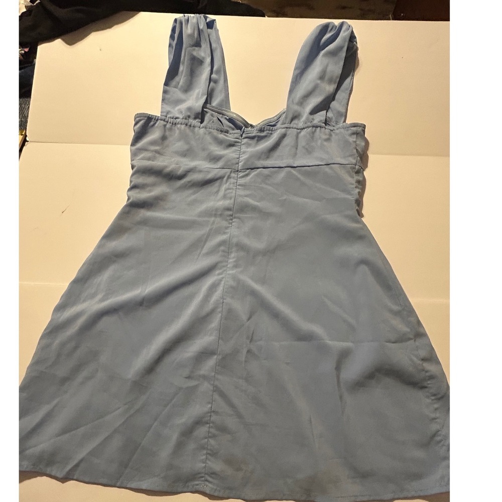 Princess Polly Light Blue Mini Dress - Picture 2 of 6